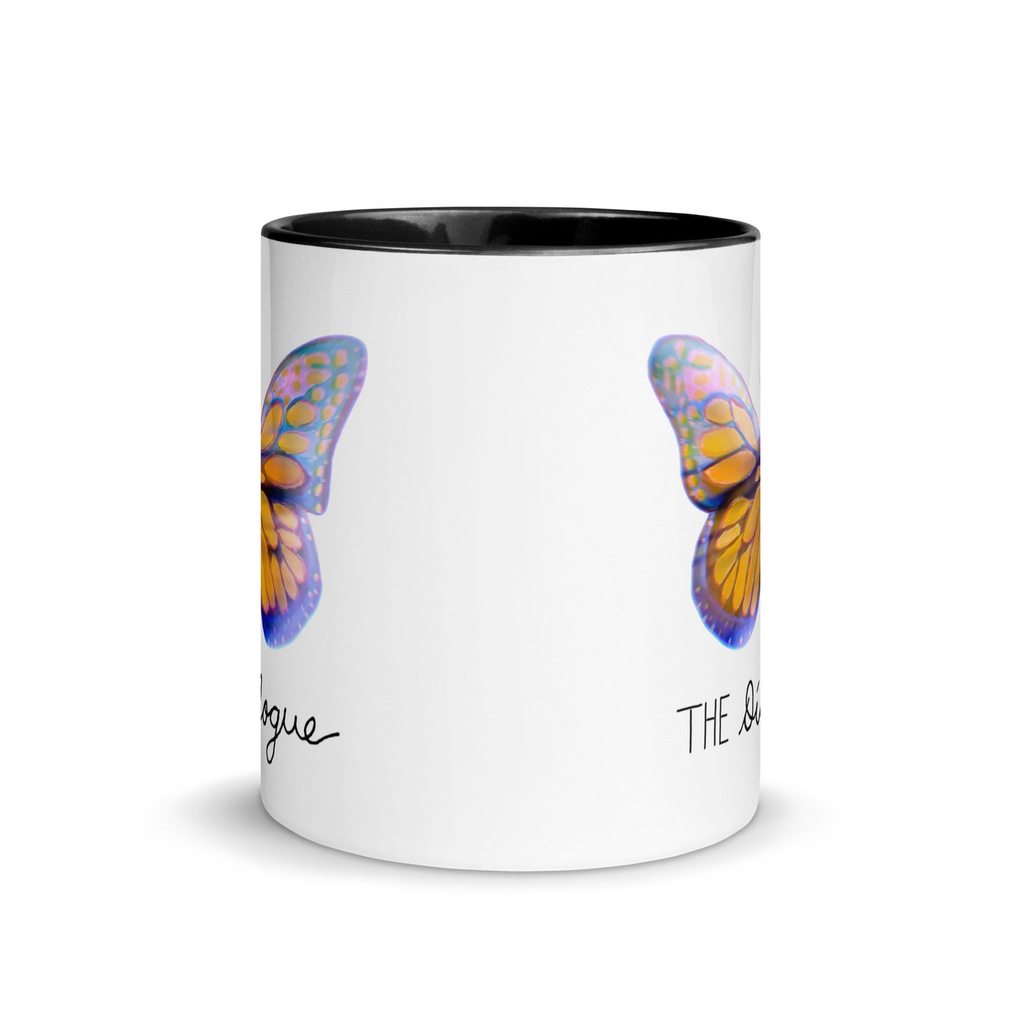 Papillon Mug with Color Inside