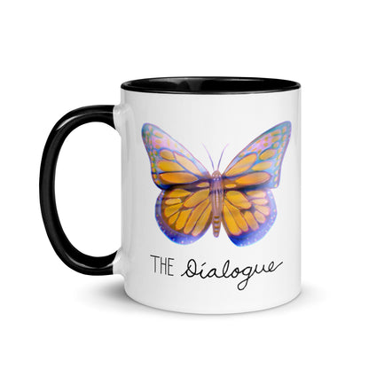 Papillon Mug with Color Inside