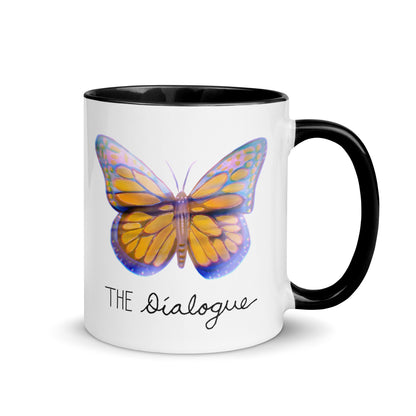 Papillon Mug with Color Inside