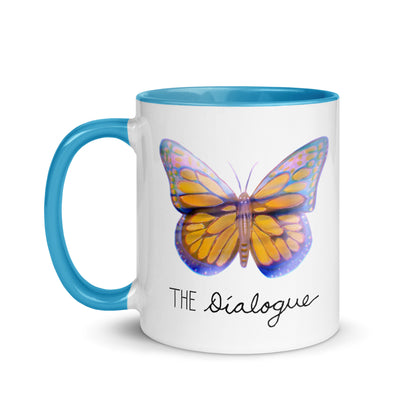 Papillon Mug with Color Inside