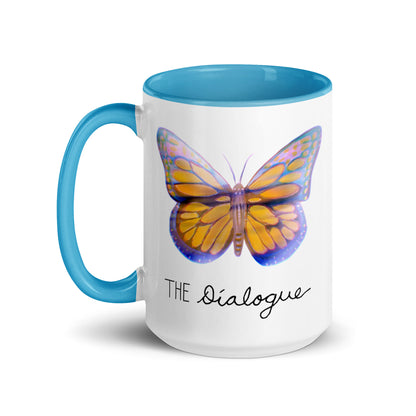 Papillon Mug with Color Inside