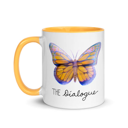 Papillon Mug with Color Inside